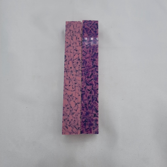 Diamond Painting Pen  - Bubblegum Pebble - handmade custom handcrafted lathe acrylic pink purple mosaic