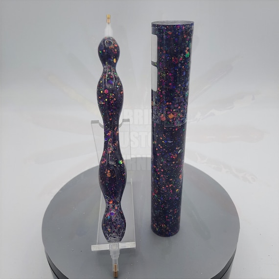Diamond Painting Pen  - Royal Jubilee Glitter Plus - Custom handmade handcrafted lathe acrylic sparkle shine