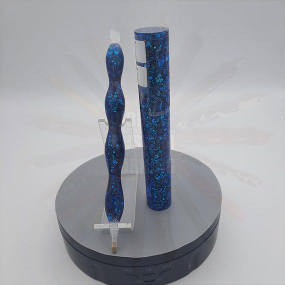 Diamond Painting Pen - Medusa Chameleon Glitter - handmade custom handcrafted lathe acrylic