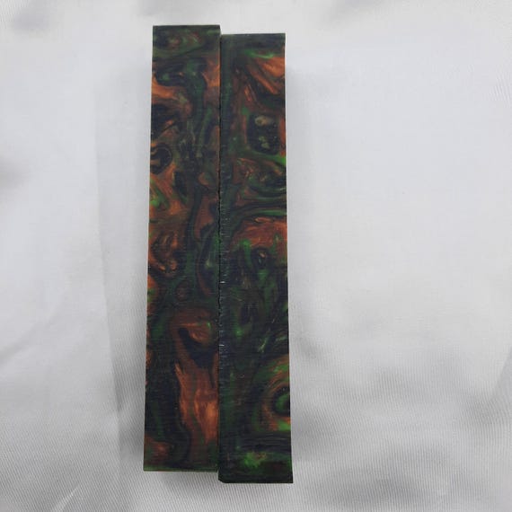 Diamond Painting Pen - Misty Moor - handmade custom handcrafted lathe acrylic green brown