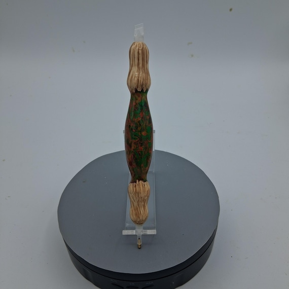 Diamond Painting Pen - multi-color hybrid - handmade handcrafted lathe acrylic Olive wood - Available for Immediate Purchase 4