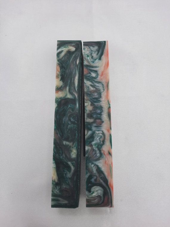 Diamond Painting Pen - Peony Petals Limited Edition - handmade custom handcrafted lathe acrylic pink green white