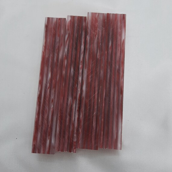 Diamond Painting Pen - strawberry cream - Handmade Custom handcrafted lathe acrylic red pink white