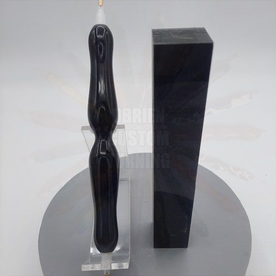 Diamond Painting Pen - Kirinite Dark Night Cosmic Glitter - Handmade Custom cosmos handcrafted ed lathe acrylic black