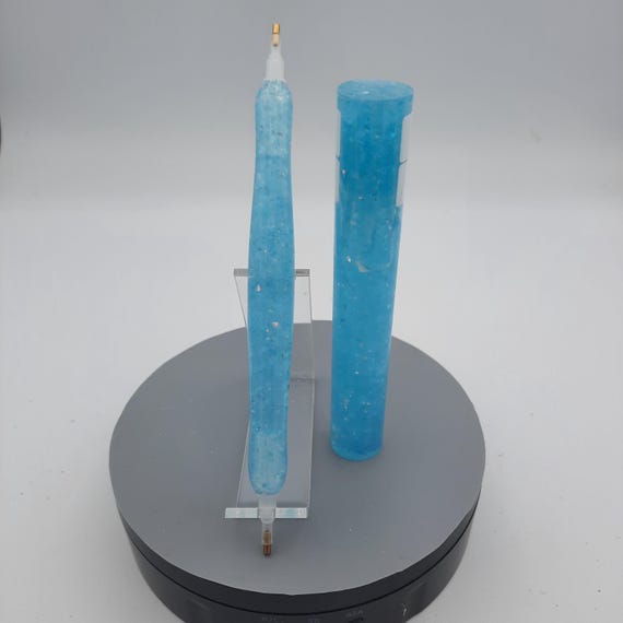 Diamond Painting Pen  - Splash Glitter - handmade custom handcrafted lathe acrylic 50 dollar pastel blue sparkle shiny