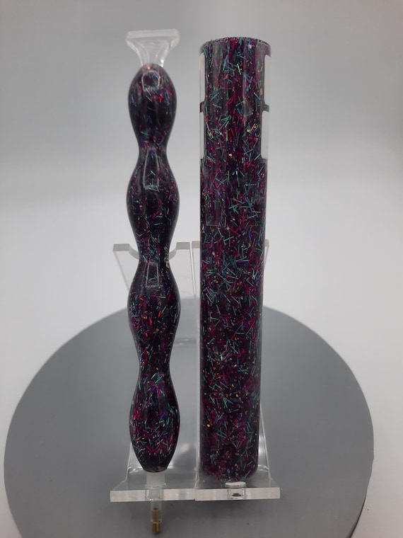 Diamond Painting Pen  - Kingship Tinsel Glitter - Handmade Custom handcrafted lathe acrylic handmade sparkle shiny