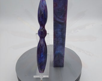 Diamond Painting Pen - Infinity Lava Explosion - Handmade Custom purple and lavender handcrafted lathe acryli
