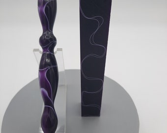 Diamond Painting Pen - Purple Haze - Handmade Custom handcrafted lathe acrylic