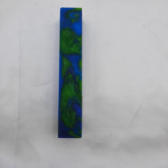 Diamond Painting Pen - Nirvana - handmade custom handcrafted lathe acrylic green blue