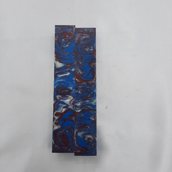 Diamond Painting Pen - Marina Brick limited edition - Handmade Custom  red white and blue patriotic handcrafted lathe acrylic