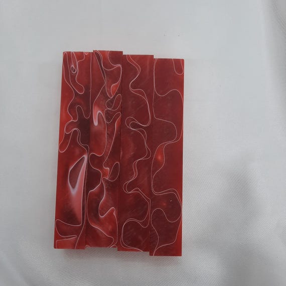 Diamond Painting Pen - red and pink swirl - Handmade Custom handcrafted  lathe acrylic