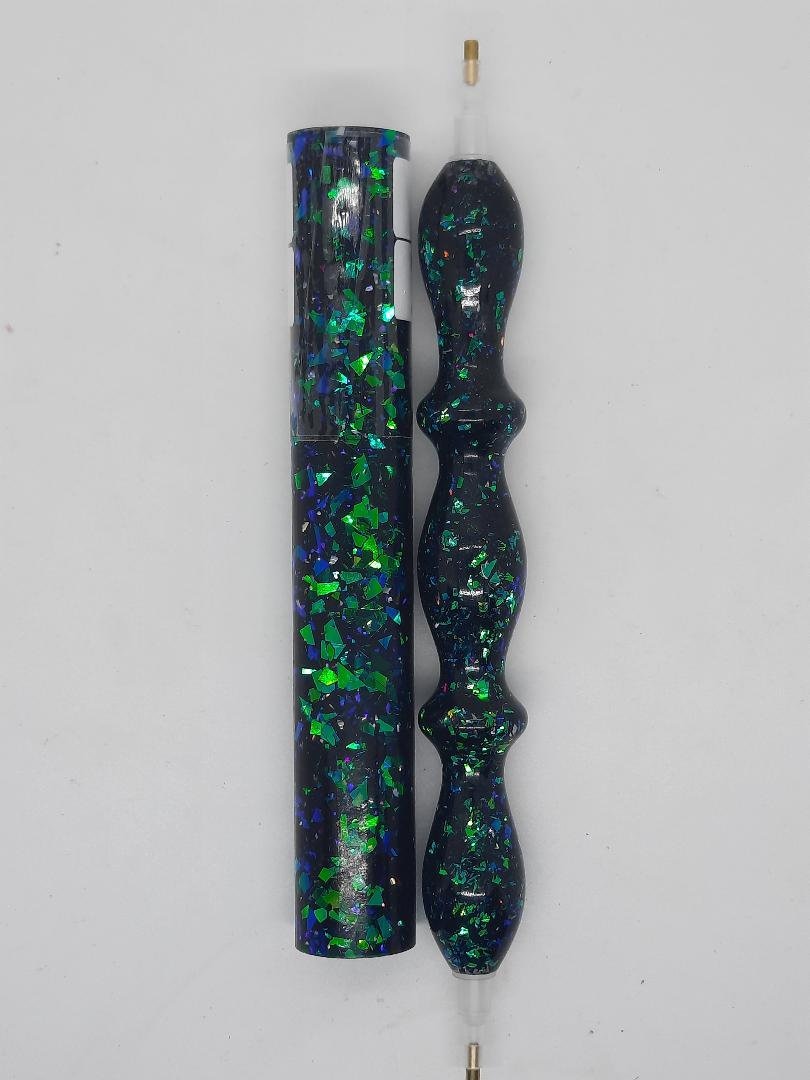 DIY Resin Diamond Art Pen.each Pen Includes 5 Tips and 1 Correction  Plate.diamond Painting Accessories,diamond Embroidery. 