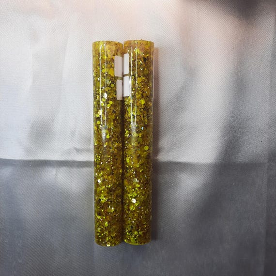 Diamond Painting Pen  - Goldmine Glitters and Gold - Custom handmade handcrafted lathe acrylic sparkle shine