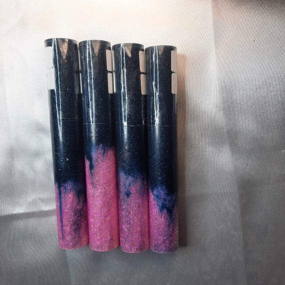 Diamond Painting Pen  - Thermal Mutations Teal to Pink / Fairy Dust glitter - Custom handmade handcrafted acrylic