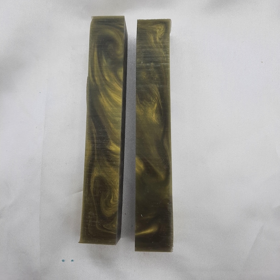 Diamond Painting Pen  - Heavenly Halo Color Pulse - Handmade Custom handcrafted lathe acrylic yellow