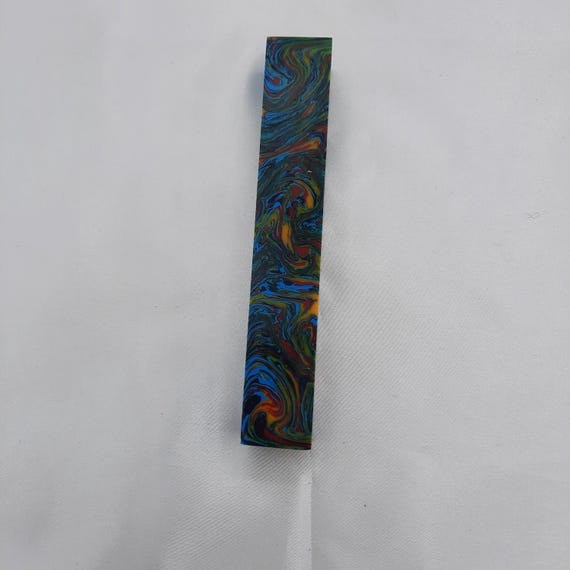 Diamond Painting Pen - Radar limited edition - Handmade Custom handcrafted lathe acrylic rainbow blue, red, yellow, green
