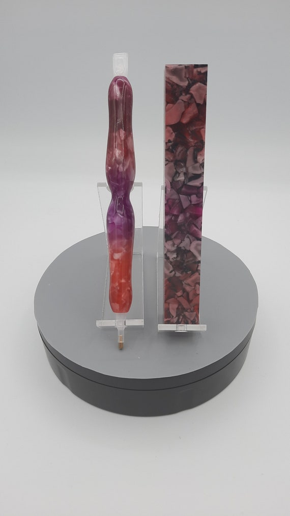 Diamond Painting Pen - Hawaiian Nights - Handmade Custom handcrafted  lathe acrylic