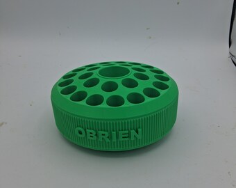 Rotating Pen Carousel Green - Obrien Custom Turning Diamond painting pen display modified model without storage in middle