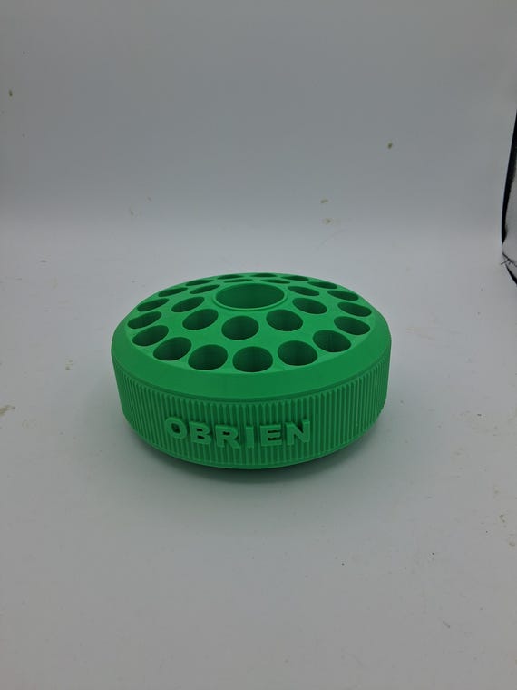 Rotating Pen Carousel Green - Obrien Custom Turning Diamond painting pen display modified model without storage in middle
