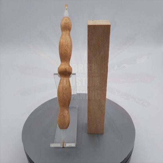 Diamond Painting Pen - Avodire Wood - custom handmade handcrafted  lathe nature tree