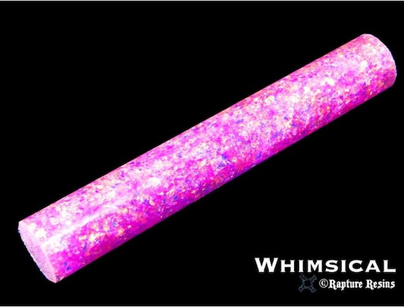 Diamond Painting Pen  - Whimsical Angel Wings Glitter - Custom handmade handcrafted lathe acrylic pink sparkle shiny