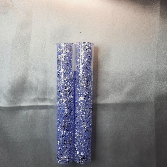 Diamond Painting Pen  - Centaur Folklore Glitter - handmade custom handcrafted lathe acrylic purple silver sparkle shiny