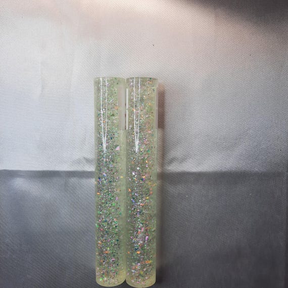 Diamond Painting Pen  - Taurus Aurora Glitter - handmade custom handcrafted lathe acrylic transparent clear sparkle
