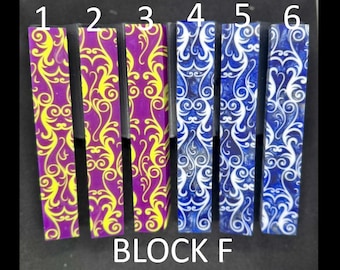 Diamond Painting Pen - Block F - handmade custom handcrafted lathe acrylic - Castaway Creations