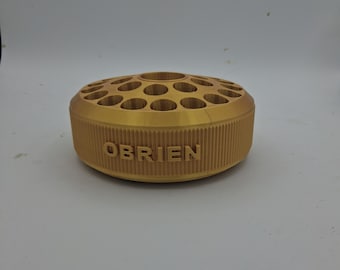Rotating Pen Carousel Gold - Obrien Custom Turning Diamond painting pen display modified model without storage in middle