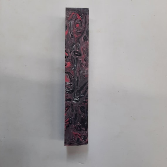 Diamond Painting Pen - The Daly limited edition - Handmade Custom handcrafted lathe acrylic pink, black white
