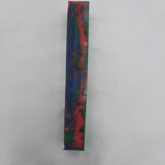 Diamond Painting Pen - Game Over glow in the dark - Custom handmade handcrafted lathe acrylic red green blue