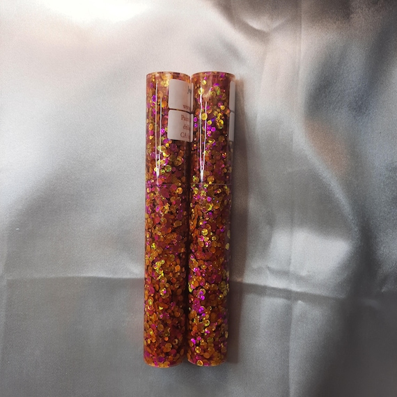 Diamond Painting Pen  - Tulip jewel glitter - Custom handmade handcrafted lathe acrylic pink gold shimmer sparkle shine