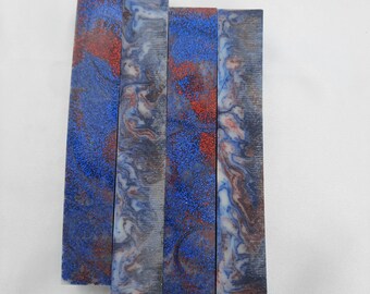 Diamond Painting Pen  - Patriotic Paint Glitter limited edition - Handmade Custom red, white blue handcrafted lathe acrylic