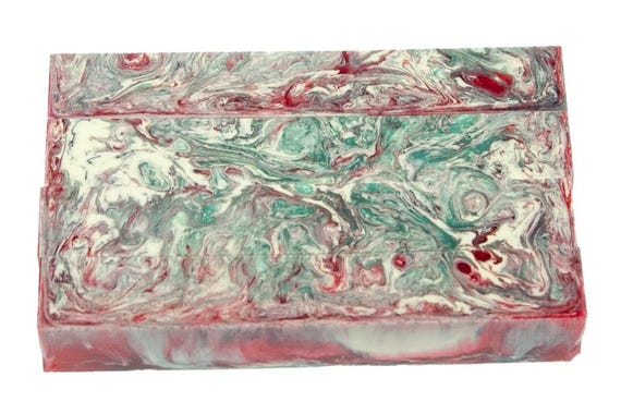 Diamond Painting Pen - Jasmine Mist limited edition - Handmade Custom handcrafted lathe acrylic green red