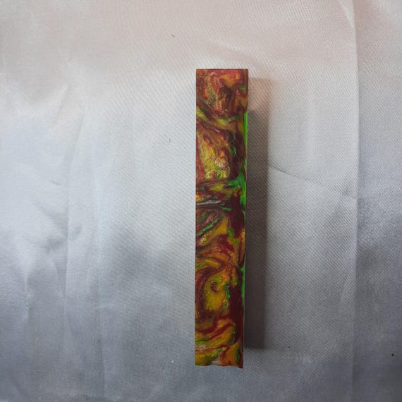 Diamond Painting Pen - Stoplight Colors limited edition - Custom handmade handcrafted lathe acrylic red yellow green