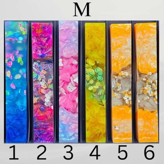 Diamond Painting Pen - Block M - handmade custom handcrafted lathe acrylic - Castaway Creations