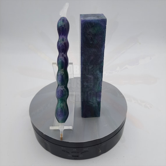 Diamond Painting Pen - Grape Vines Rhino - Handmade Custom purple and green handcrafted  lathe acrylic