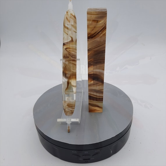Diamond Painting Pen - Creamy Coffee - Handmade Custom handcrafted  lathe acrylic