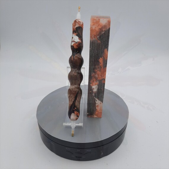 Diamond Painting Pen - Copper Leaf Flake Grapevine - Handmade Custom handcrafted lathe hybrid