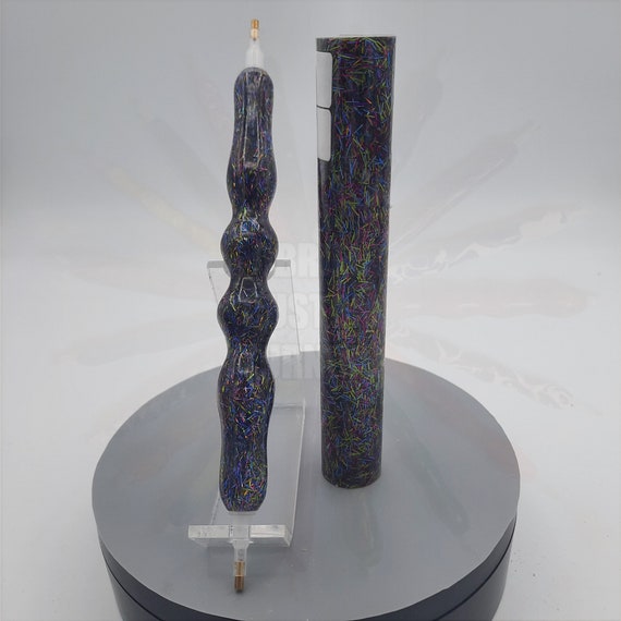 Diamond Painting Pen  - Majesty Tinsel Glitter - Handmade Custom from Rapture Resins handcrafted lathe acrylic sparkle shiny