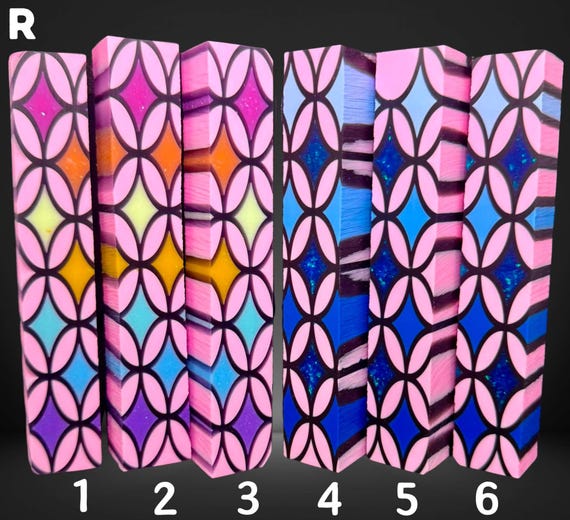 Diamond Painting Pen - Block R - handmade custom handcrafted lathe acrylic  Castaway Creations