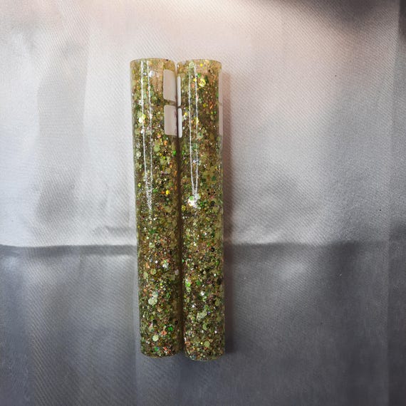 Diamond Painting Pen  - Aura Glitterati - Custom handmade handcrafted lathe acrylic gold sparkle shine