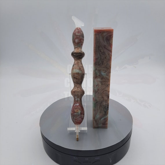 Diamond Painting Pen - jasmine gray lava explosion limited edition - Handmade Custom hand turn lathe