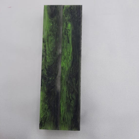 Diamond Painting Pen - duck weed mist - Handmade Custom handcrafted  lathe light gray, green, black, clear, transparent, see through