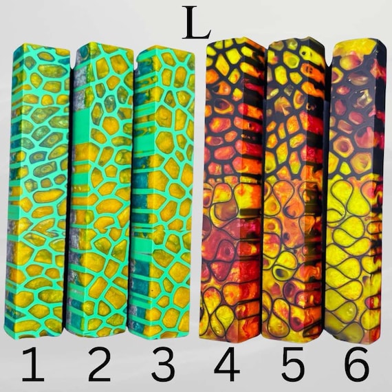 Diamond Painting Pen - Block L - handmade custom handcrafted lathe acrylic - Castaway Creations