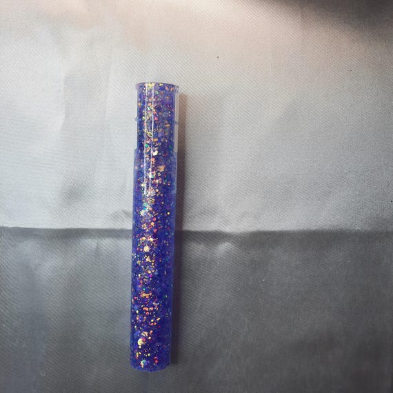 Diamond Painting Pen  - Supernova Glow in the Dark Glitter - Custom handmade handcrafted lathe acrylic  sparkle shine purple