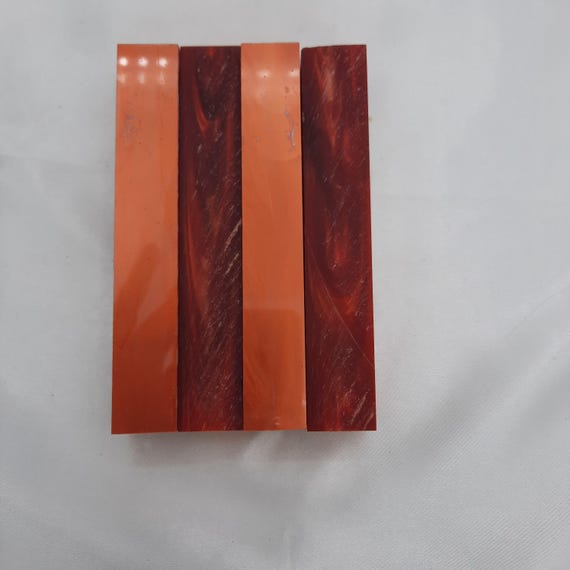 Diamond Painting Pen - Kirinite Strawberry Pearl - Handmade Custom red  handcrafted lathe acrylic
