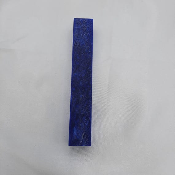 Diamond Painting Pen - Kirinite Deep Blue Ice - Custom handmade handcrafted lathe acrylic
