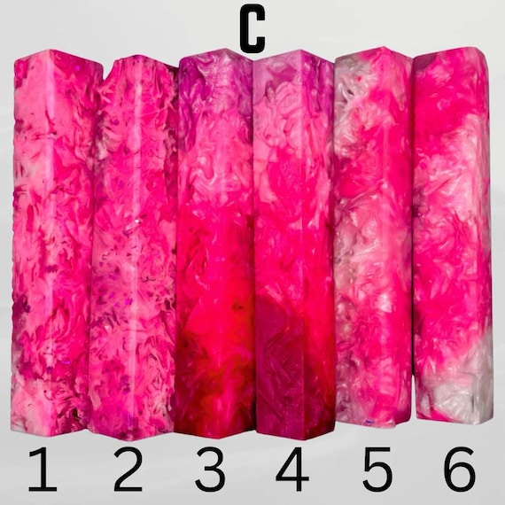 Diamond Painting Pen - Block C - handmade custom handcrafted lathe acrylic - Castaway Creations