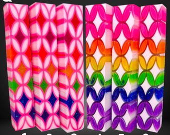 Diamond Painting Pen - Block Q - handmade custom handcrafted lathe acrylic  Castaway Creations